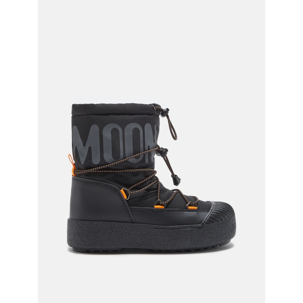 MOONBOOT JTRACK POLAR BLACK/ORANGE 