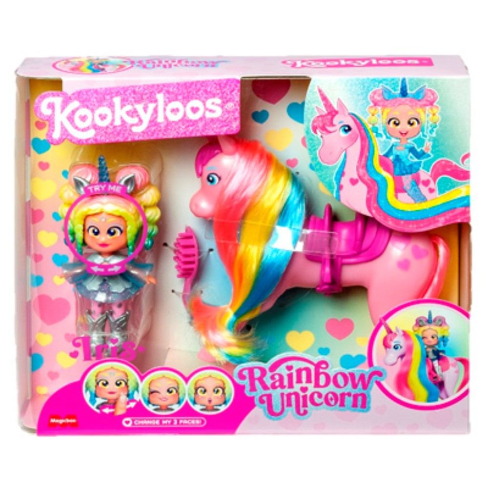 KOOKYLOOS-RAINBOW UNICORN 