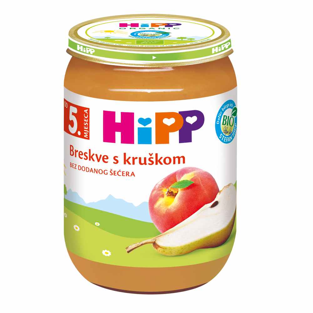 HIPP KASICA BRESKVE SA KRUSKOM 190G 