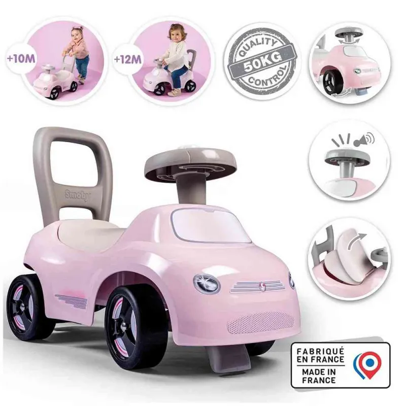 SMOBY AUTO RIDE-ON PINK