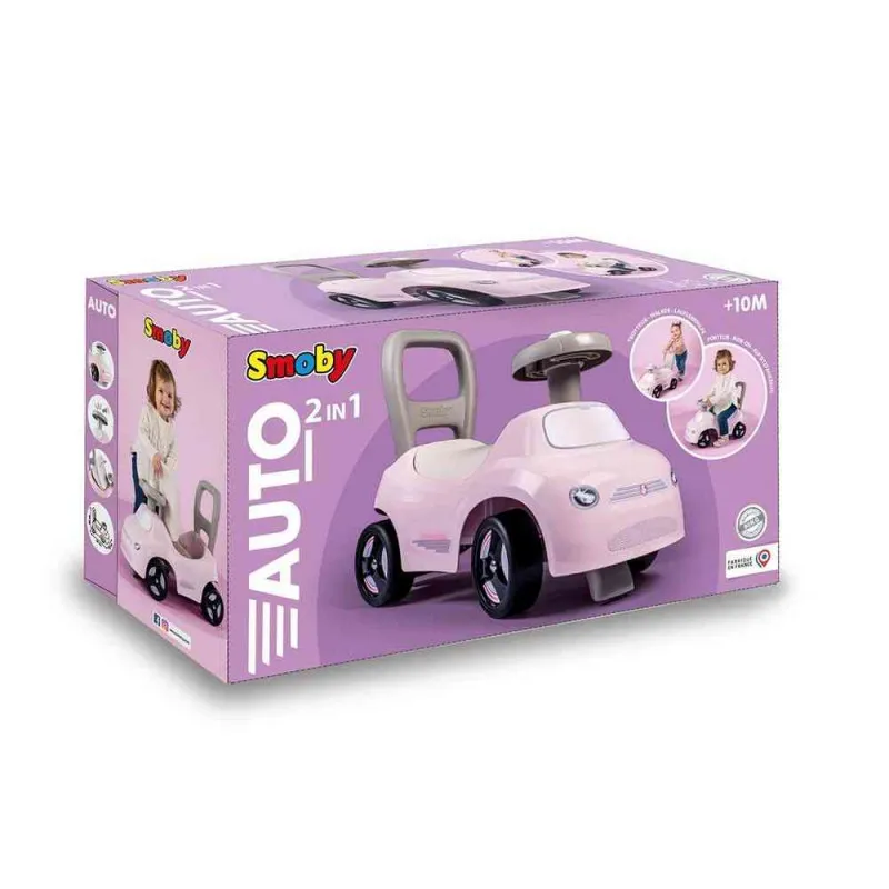SMOBY AUTO RIDE-ON PINK
