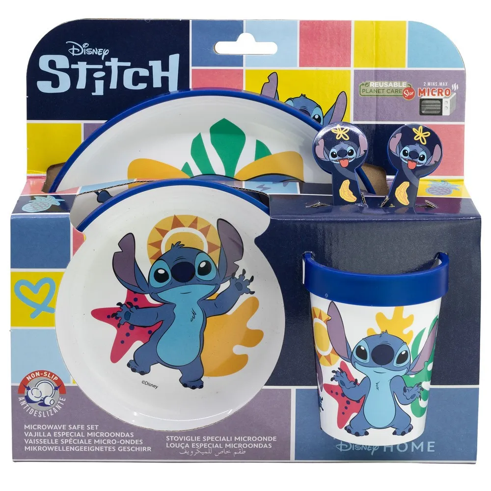 STOR NON SLIP SET ZA RUCANJE 5 DELOVA STITCH 